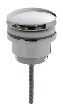 UNIMATCH CLICKWASTE AFVOERPLUG 5/4" CHROOM