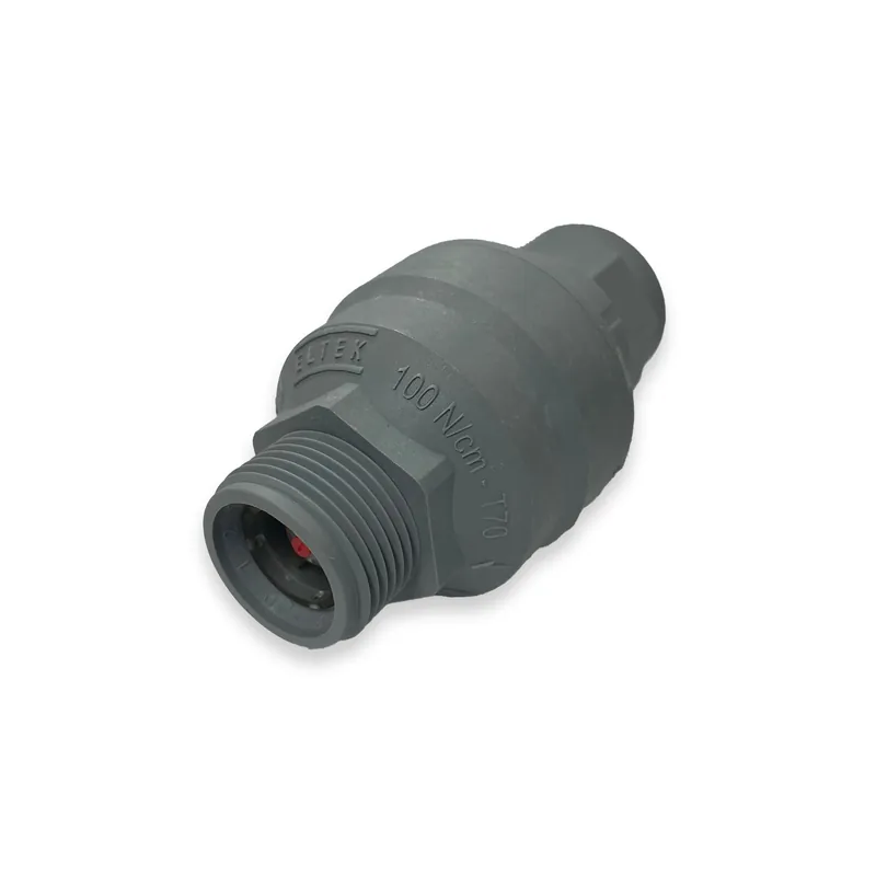 WATERSLOT 3/4" BI X 3/4" BU GRIJS
