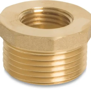 PROFEC NR. 241 VERLOOPRING MESSING 1/4" X 1/8" BUITENDRAAD X BINNENDRAAD 30BAR