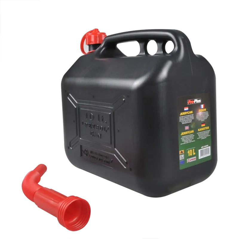 JERRYCAN 10L KUNSTSTOF UN-GEKEURD