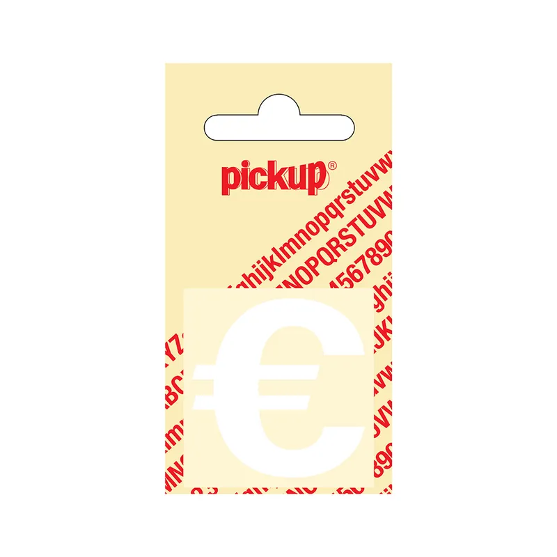 PLAKLETTER HELVETICA 40 MM WIT €