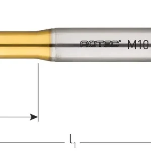 HSS-E PM ROLTAP, DIN 371, TIN-GECOAT, M5