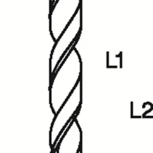 PRO METAL HSS-G BOOR, 2,5X30X57 MM 10X