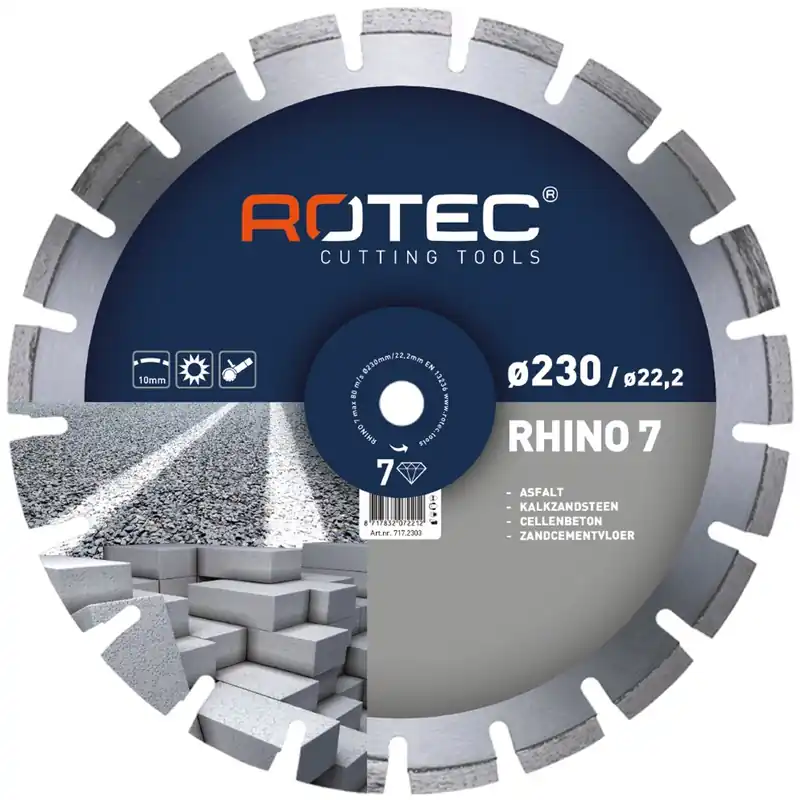 DIAMANTZAAGBLAD 'RHINO 7 / DA 3000', ø300X2,8Xø20,0