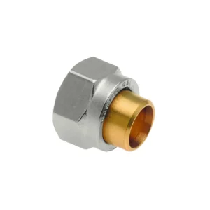 BONFIX CHROOM 2-DELIGE KOPPELING M24 X 15 MM
