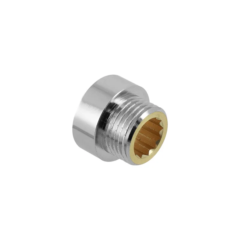 BONFIX DRAAD VERCHROOMD KRAANVERLENGSTUK 1/2" L=10MM
