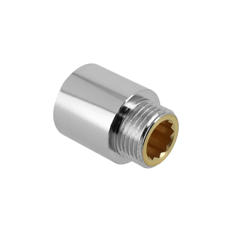 BONFIX DRAAD VERCHROOMD KRAANVERLENGSTUK 1/2" L=25MM