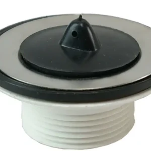LOSSE KUNSTSTOF PLUG+KETT. 5/4''X60MM WIT