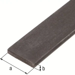 STALEN PLATTE STANG RUW 20 X 4 1 METER
