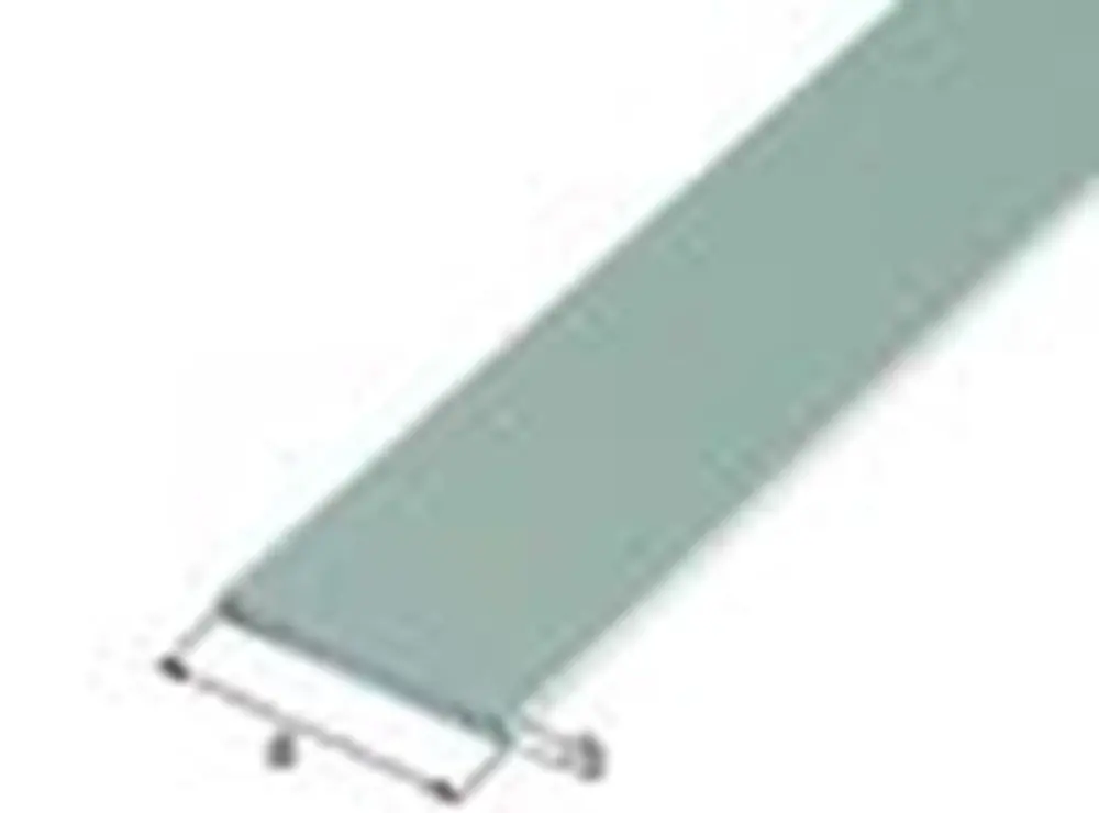 PLATTE STRIP ALU ZIL. ELOX 20X2/2M