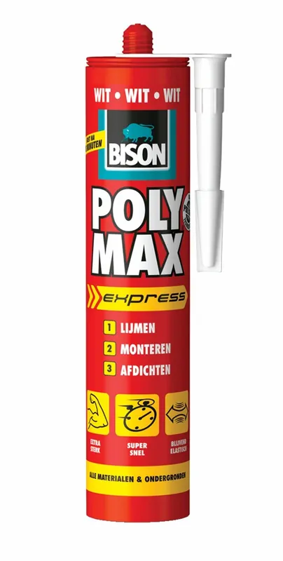 BISON POLY MAX® EXPRESS WIT KOKER 425 G NL