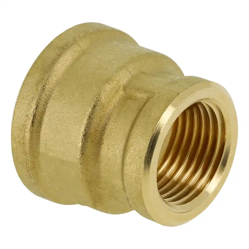 BONFIX DRAAD MESSING VERLOOPSOK 1/2" BI.DR. X 3/8" BI.DR.