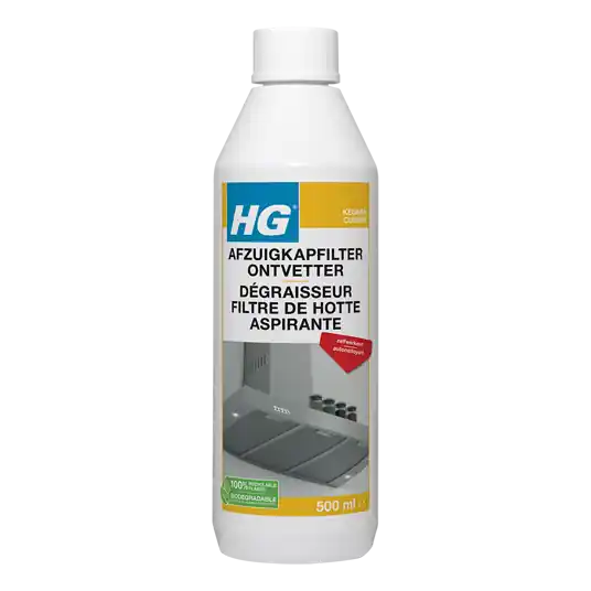 HG AFZUIGKAPFILTER ONTVETTER 500 ML