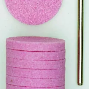 EDELKORUND SLIJPSCHIJVEN ø 22 MM, 10 ST.+ HOUDER