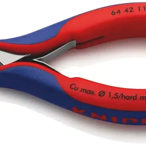 VOORSNIJTANG SCHUINE KORTE KOP 115 MM