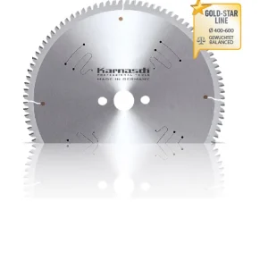 HM-ZAAGBLAD ALU NEG. GOLD 370X3,6/3,0X30MM 108TFN/111100