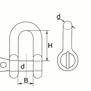DS H 08ZL / D-SLUITING 08MM VZ.