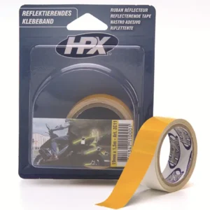 HPX REFLECTERENDE TAPE - GEEL 19MM X 1,5M