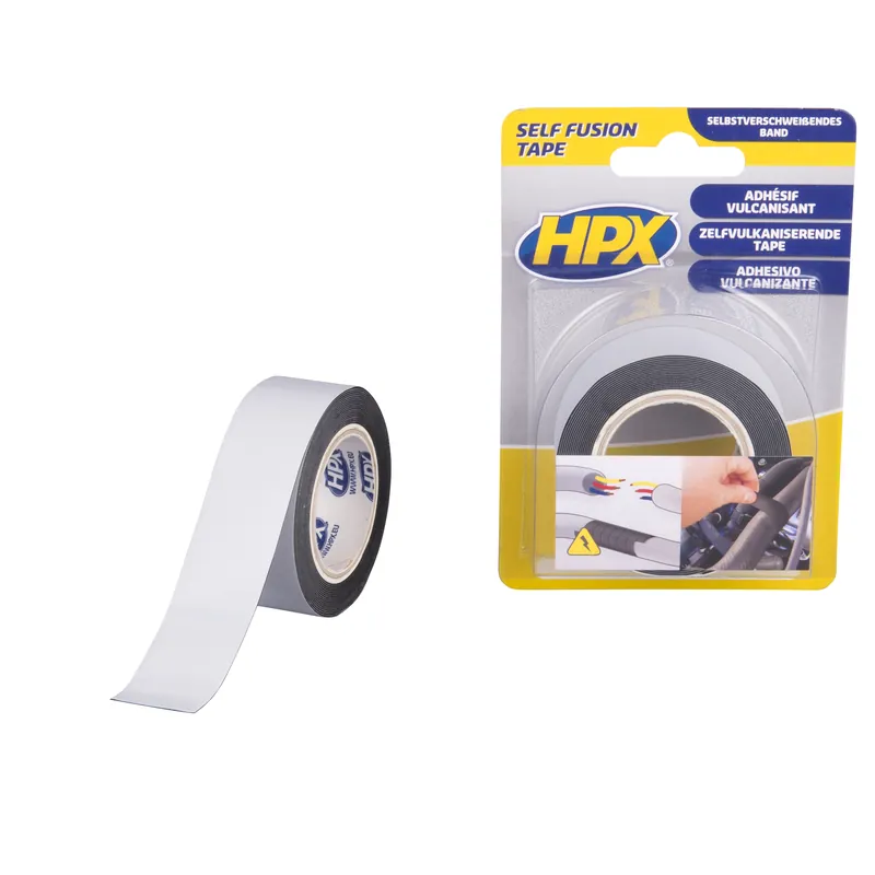 HPX ZELFVULKANISERENDE TAPE - ZWART 25MM X 3M