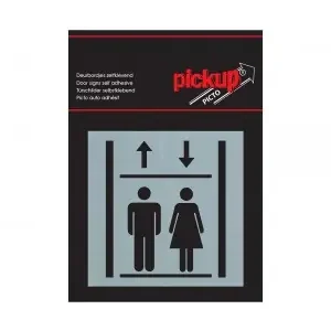 BORD ALULOOK LIFT PICTO 80X80 MM ZELFKLEVEND