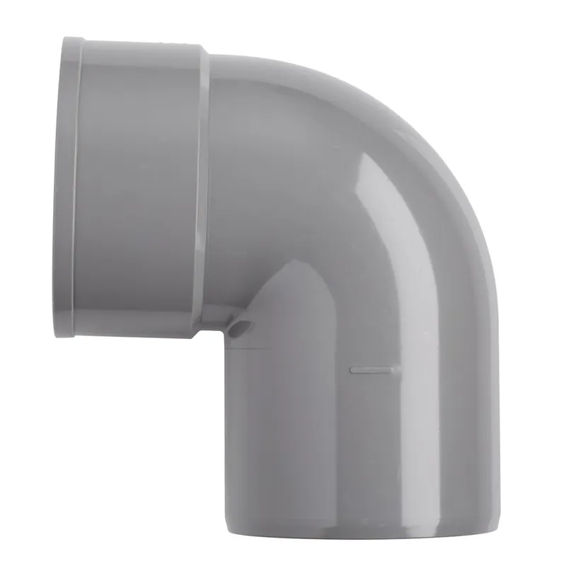BOCHT PVC 1X LIJMMOF/VERJONGING Ø 110MM 90º