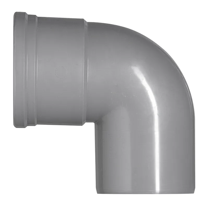 BOCHT PVC 1X MANCHETMOF Ø 125MM 90°