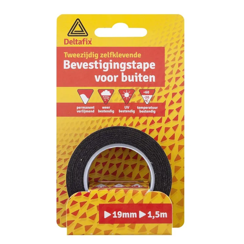 DUBBEL ZIJDIG KLEEFBAND VOOR BUITEN