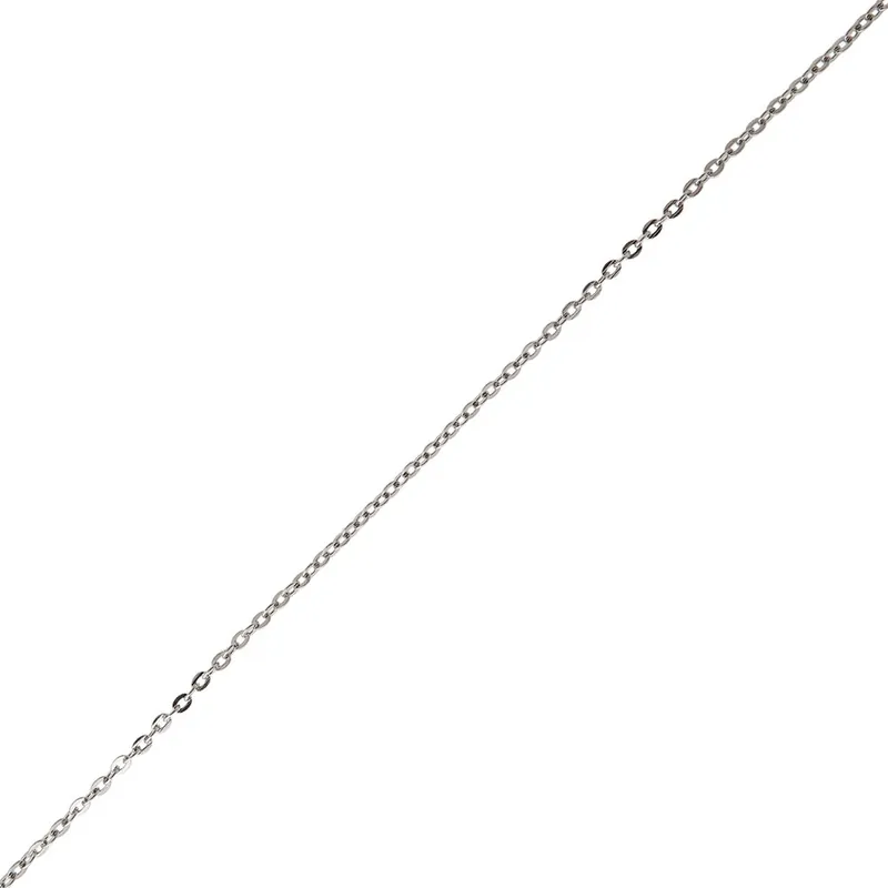 FORCATKETTING VERNIKKELD 5X0.8MM PRIJS PER METER