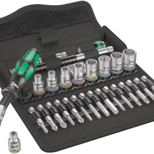 8100 SA 6 ZYKLOP SPEED RATELSET, 1/4" AANDRIJVING, METRISCH, 28-DELIG