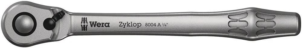 8004 A ZYKLOP METAL RATEL MET OMSCHAKELPAL MET 1/4" AANDRIJVING, 1/4"
