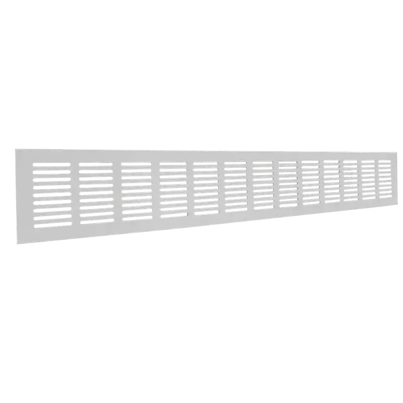 VENTILATIESTRIP, ALUMINIUM, EXTRUSIE, 80 MM - GEANODISEERD - LUCHTDOOR