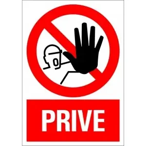 BORD PRIVE 230X330 MM