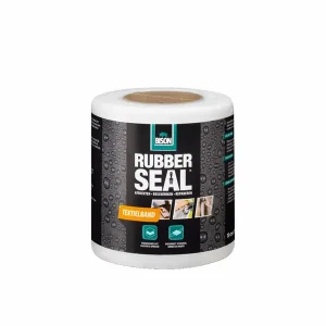 BISON RUBBER SEAL TEXTIELBAND ROL 10 CM X 10 M NL/FR