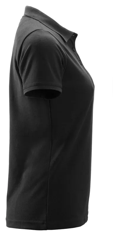 DAMES POLO SHIRT, ZWART (0400), L