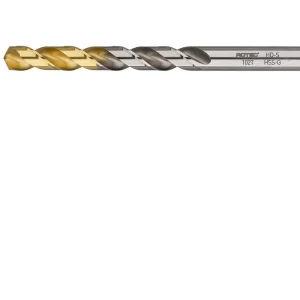 HSS-G SPIRAALBOOR, DIN 338, TYPE HD-S, TIN-TOP, ø9,8