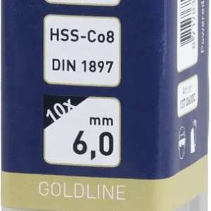 HSS-E PLAATWERKBOOR, DIN 1897, TYPE HD-X, TIALN, ø1,5