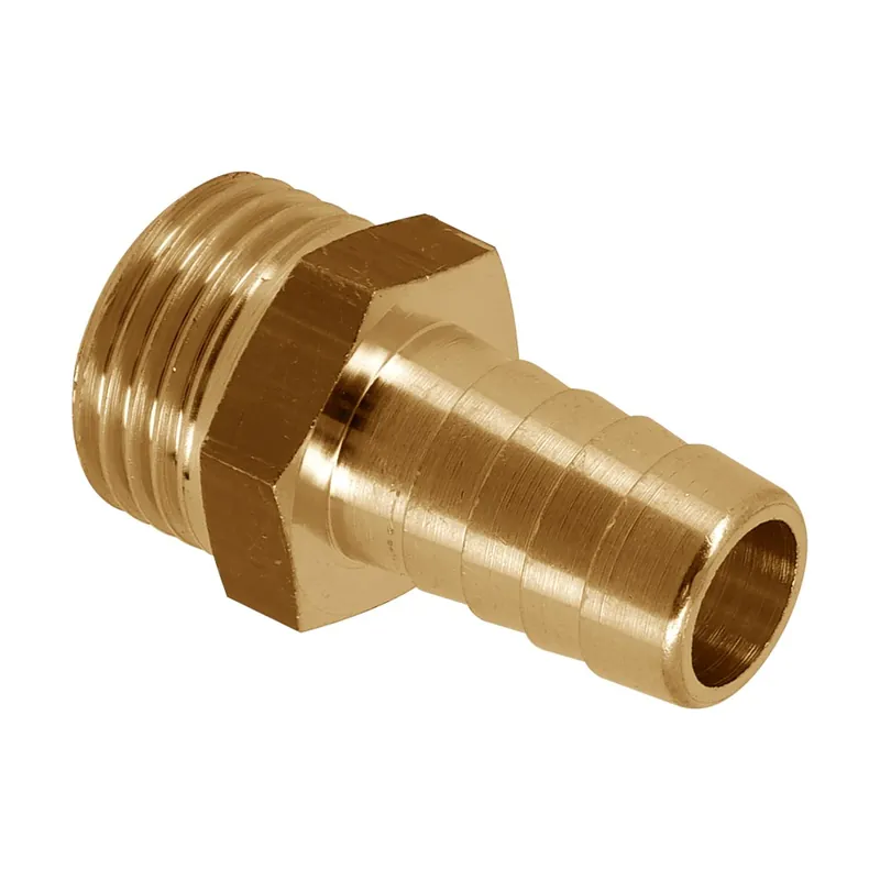 BONFIX DRAAD MESSING SLANGPILAAR 1/2" BUITENDRAAD X 12 MM