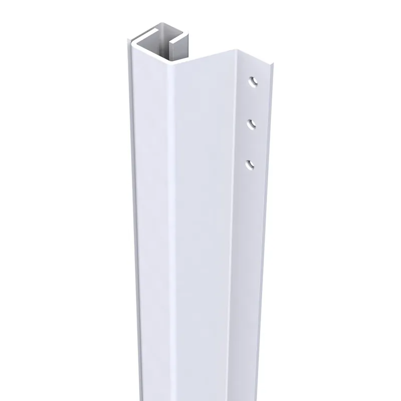 SECUSTRIP ACHTERDEUR, WIT, 2300 MM, TERUGLIGGING 0-6 MM