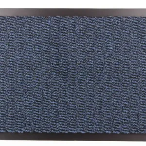 SCHOONLOOPMAT + RAND 'MAXI DRY' BLAUW 40 X 60
