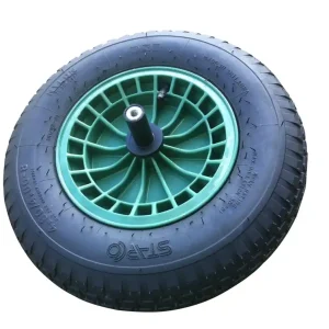 KRUIWAGENS WIEL PP GROEN 4PLY AS-20