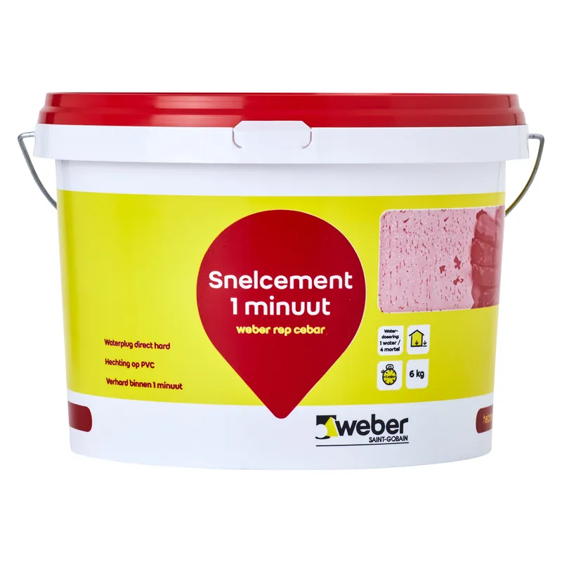 WEBER CEBAR SNELCEMENT 1 MIN. 6 KG