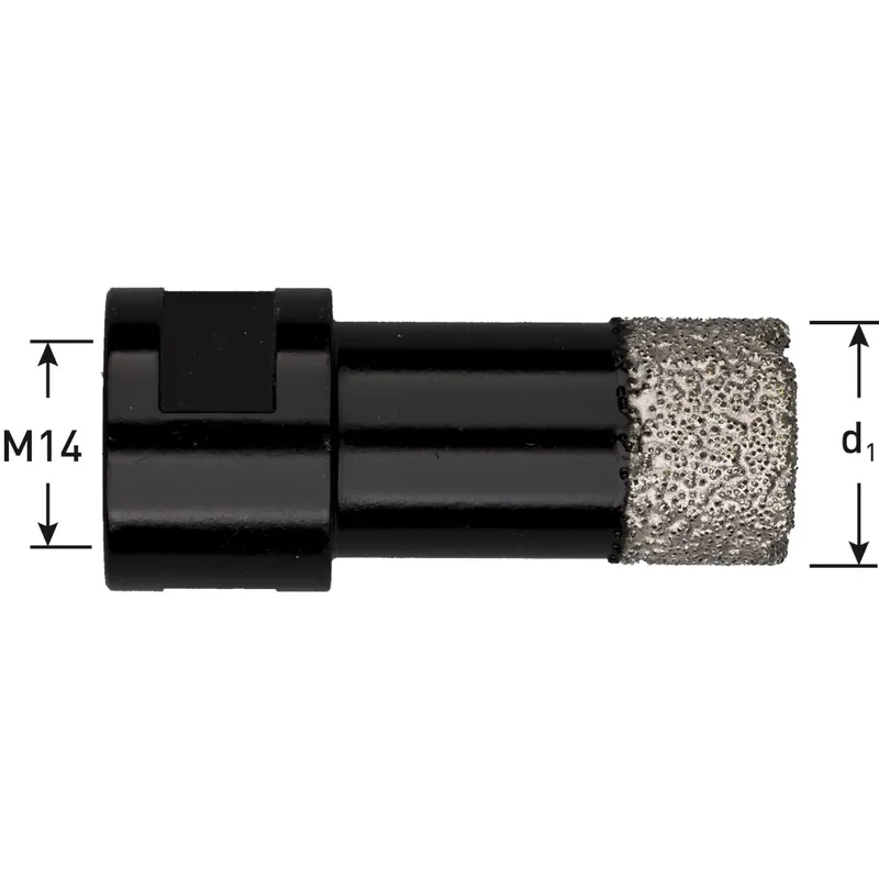DIAMANTBOORKROON M14-OPNAME, ø30X35