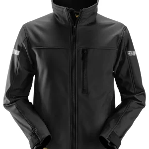 ALLROUNDWORK, SOFTSHELL JACK, ZWART - ZWART (0404), L