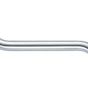 S-UITLOOP MET CASCADE® SLC VERCHROOMD 1/2" 135MM