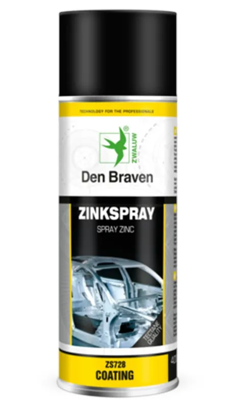 ZWALUW ZWALUW SPRAY ZINC MAT, X 400ML/C12