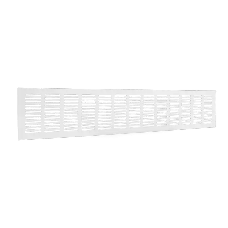 VENTILATIESTRIP, ALUMINIUM, EXTRUSIE, 100 MM - WIT - LUCHTDOORLAAT 165