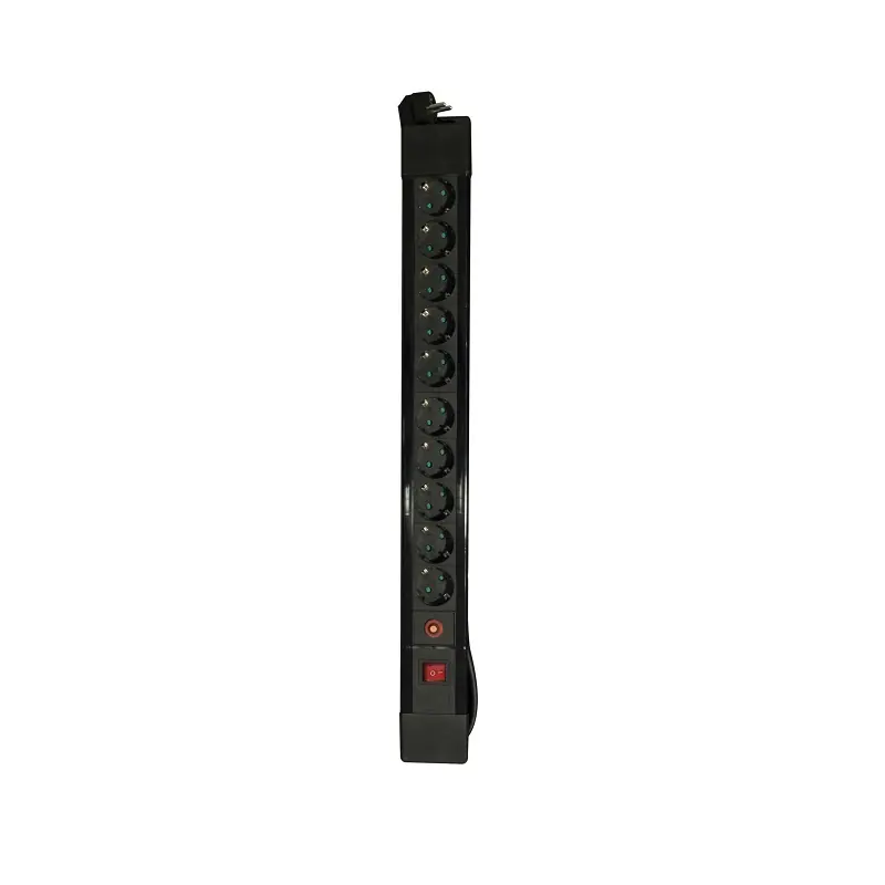 TAFELCONTACTDOOS 10 VOUDIG MET KNOP OVERSPANNING 1,5M 3X1,5Q