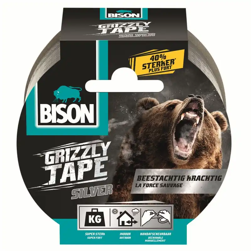 BISON GRIZZLY TAPE® ROL 25 M NL/FR