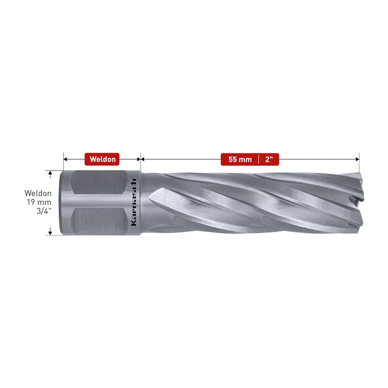 KARNASCH HSSXE KERNBOOR SILVER-LINE55 RAIL 28,0 MM