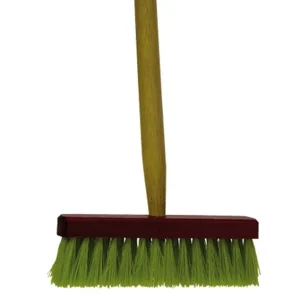 KINDERBEZEM ROOD/GROEN COMPL